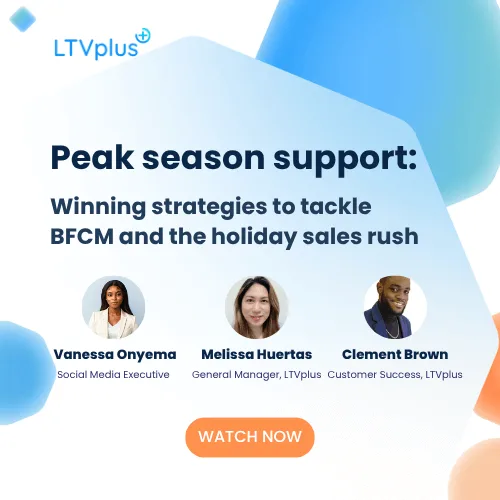 Ep.4: Peak season support: Winning strategies to tackle BFCM and the holiday sales rush