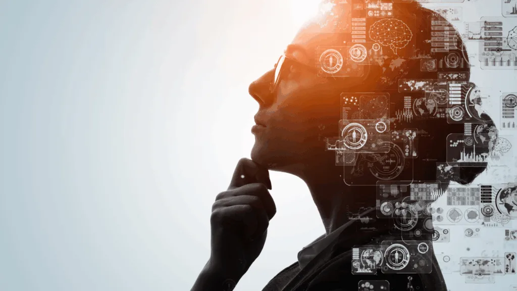 Human customer service agent harnessing the power of AI