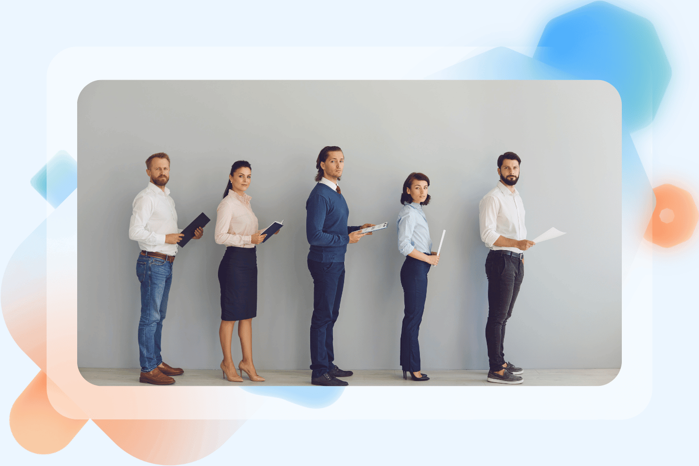 Photo of potential hires to help with the MSP technician shortage solutions