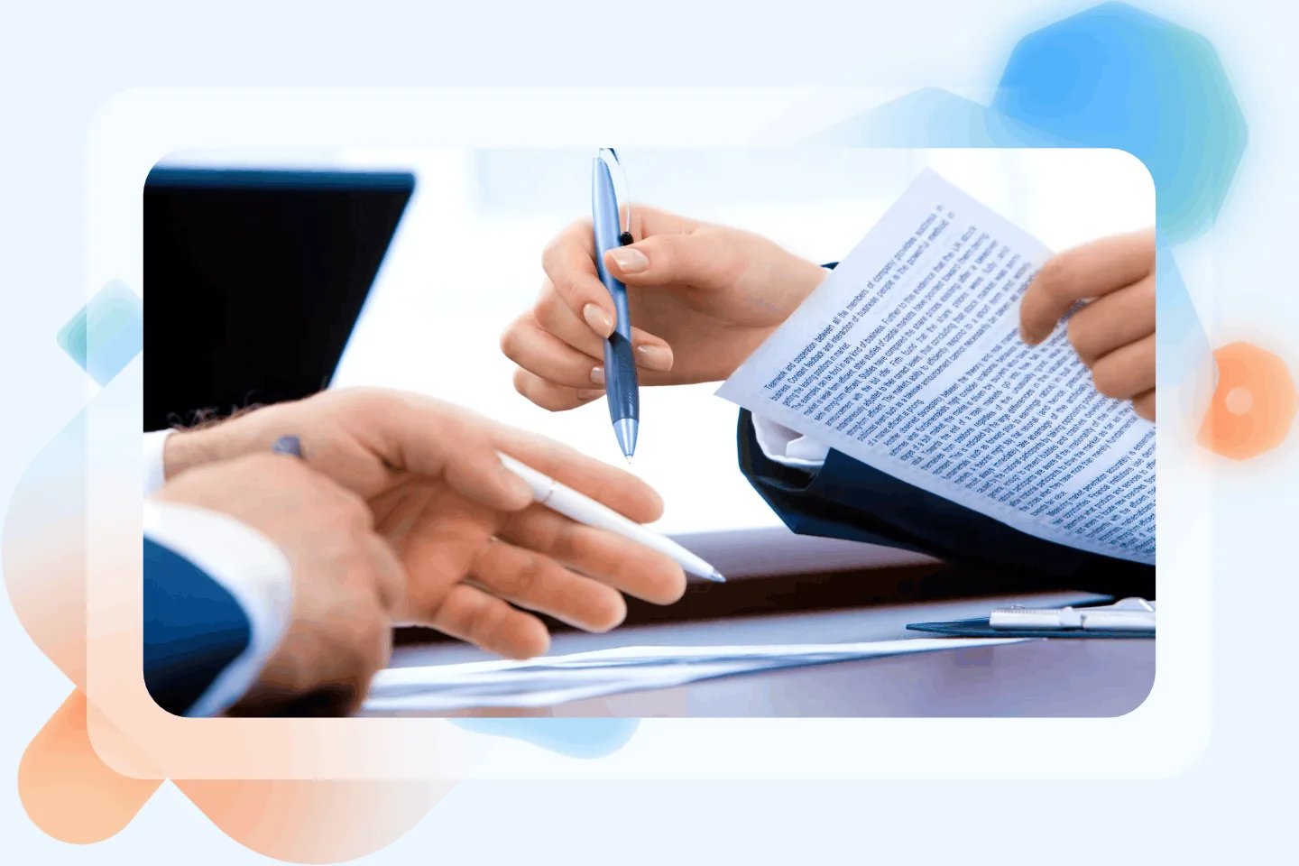 MSP and white-label IT support provider finalizing contract
