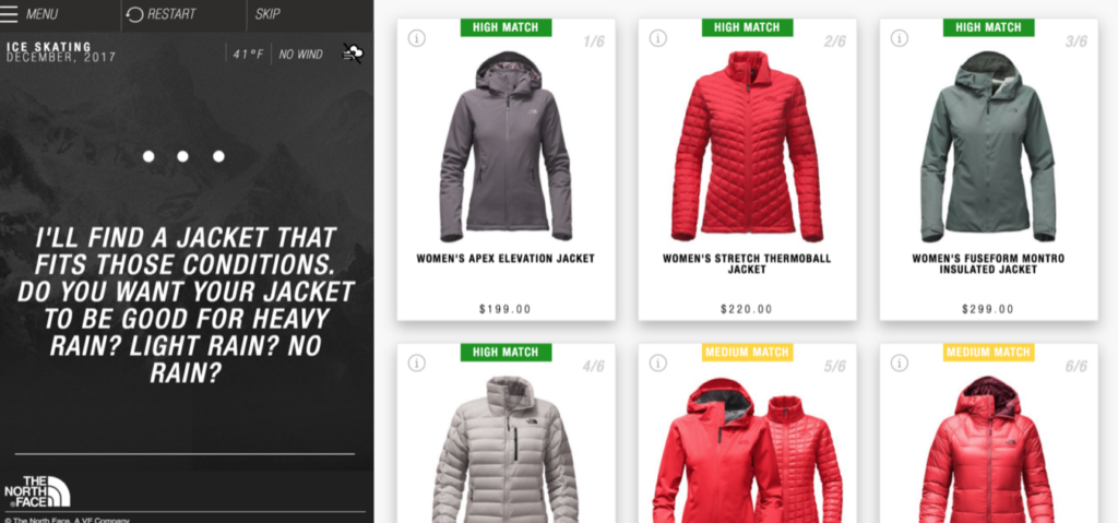 eCommerce trends - personalization example