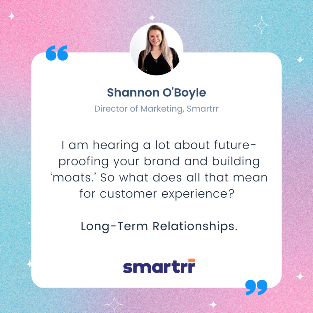 Quote from Shannon O'Byle, Smartrr