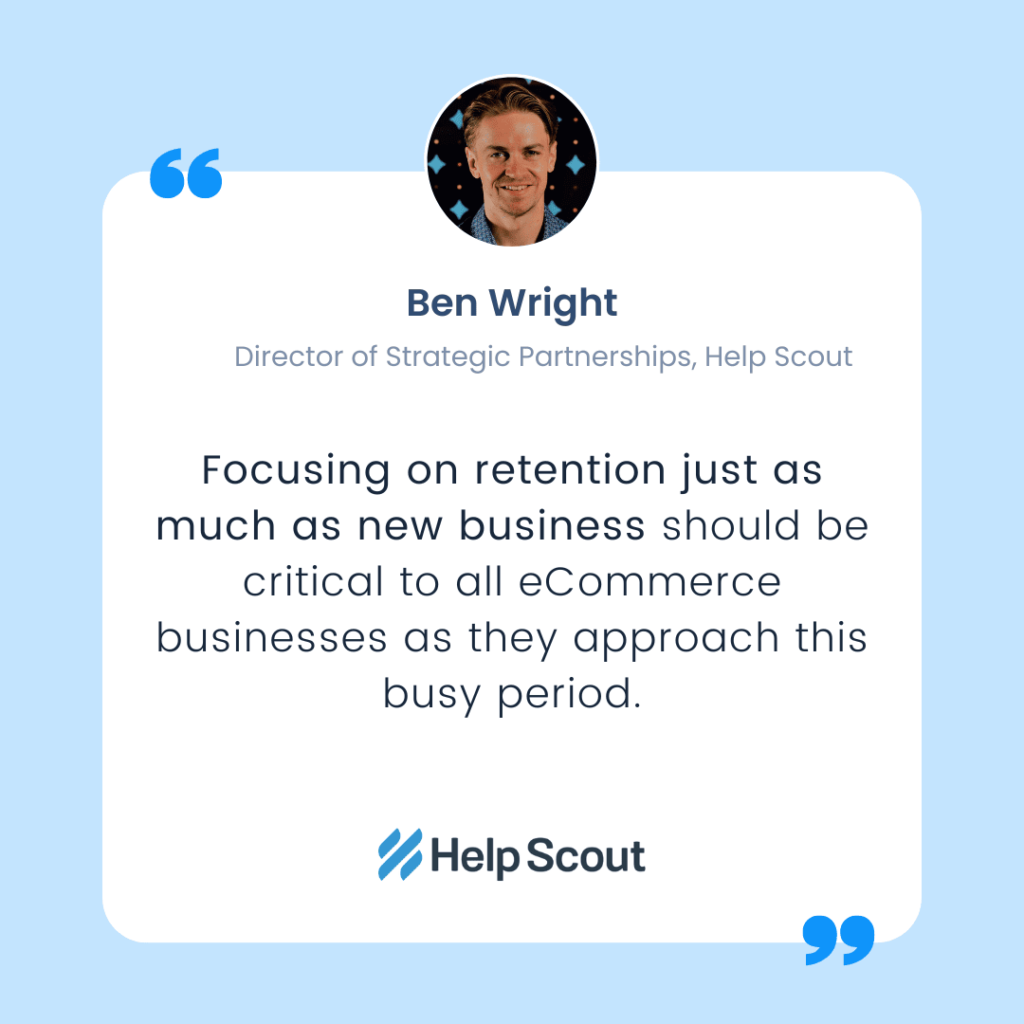 Quote from Ben Wright from HelpScout