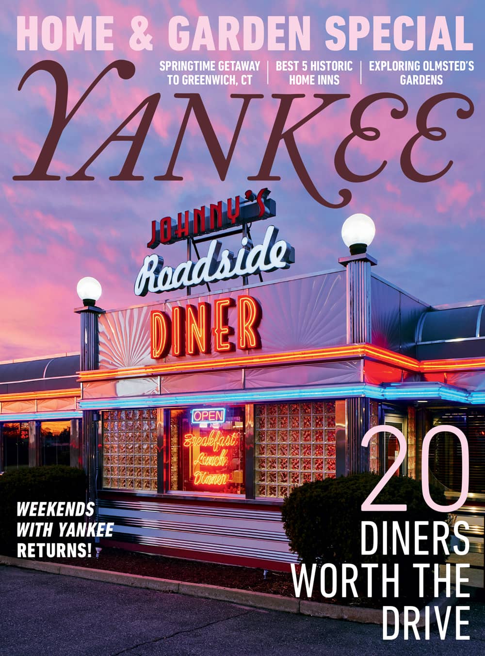 YANKEE MAGAZINE Mar Cover