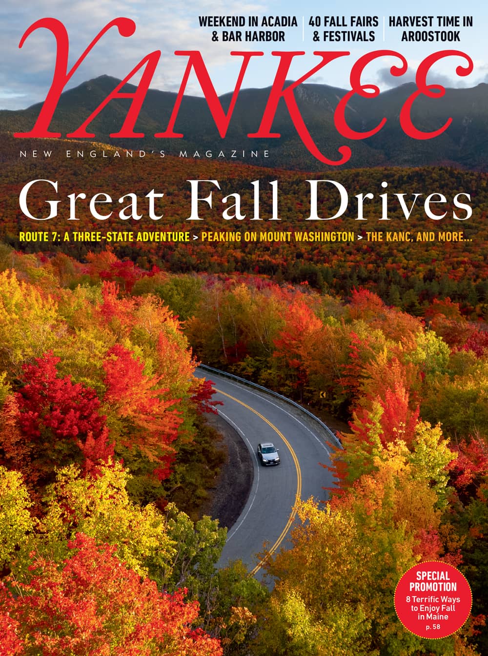 YANKEE MAGAZINE Sep cover