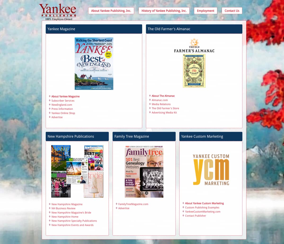 Yankee Publishing screenshot