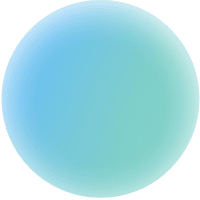 blue-green circle shape