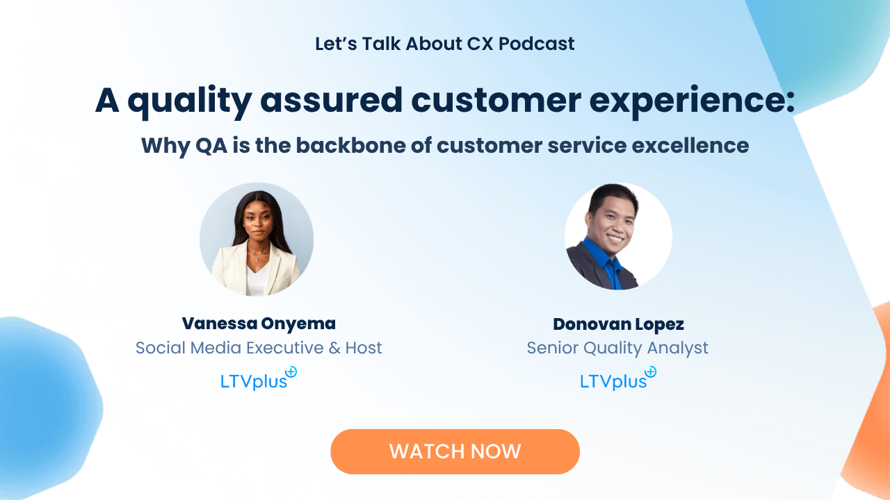 Let's Talk About CX podcast: Ep.3 | A quality assured customer experience: