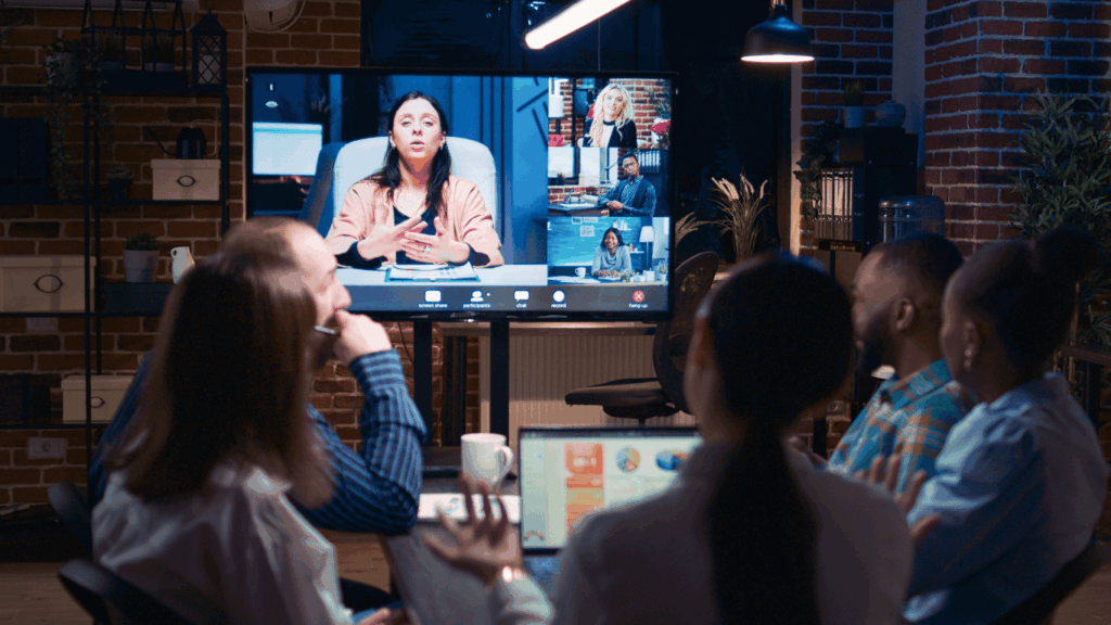 Remote team leader creating a positive impact with remote collaboration strategies