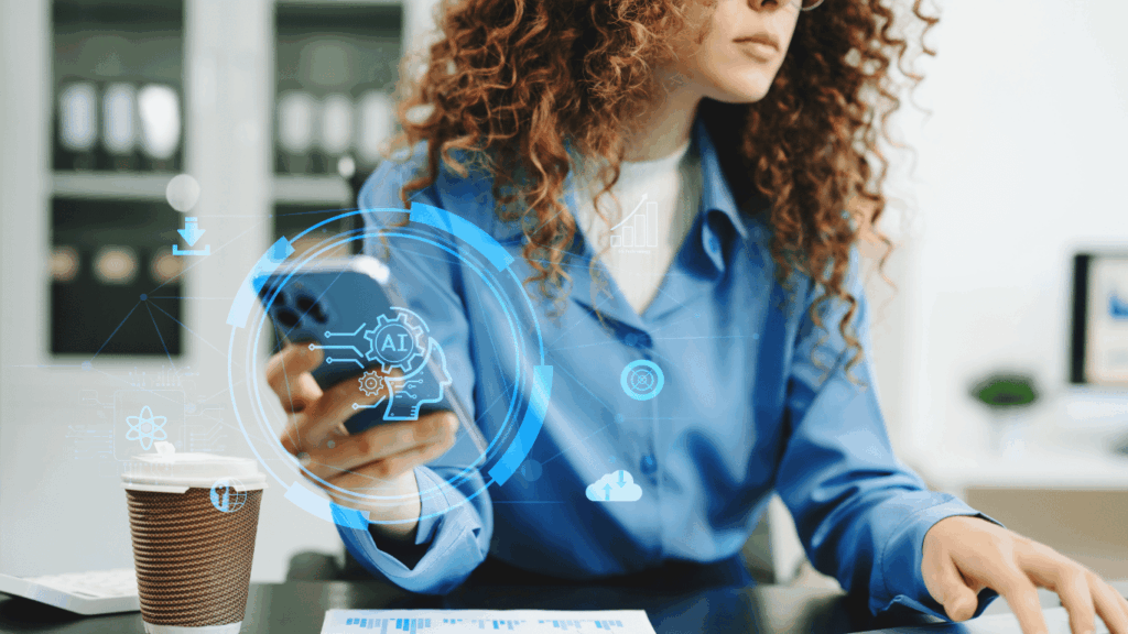 Artificial intelligence being used by customer service agents